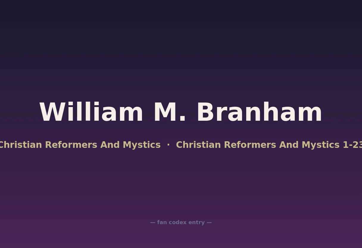 William M. Branham